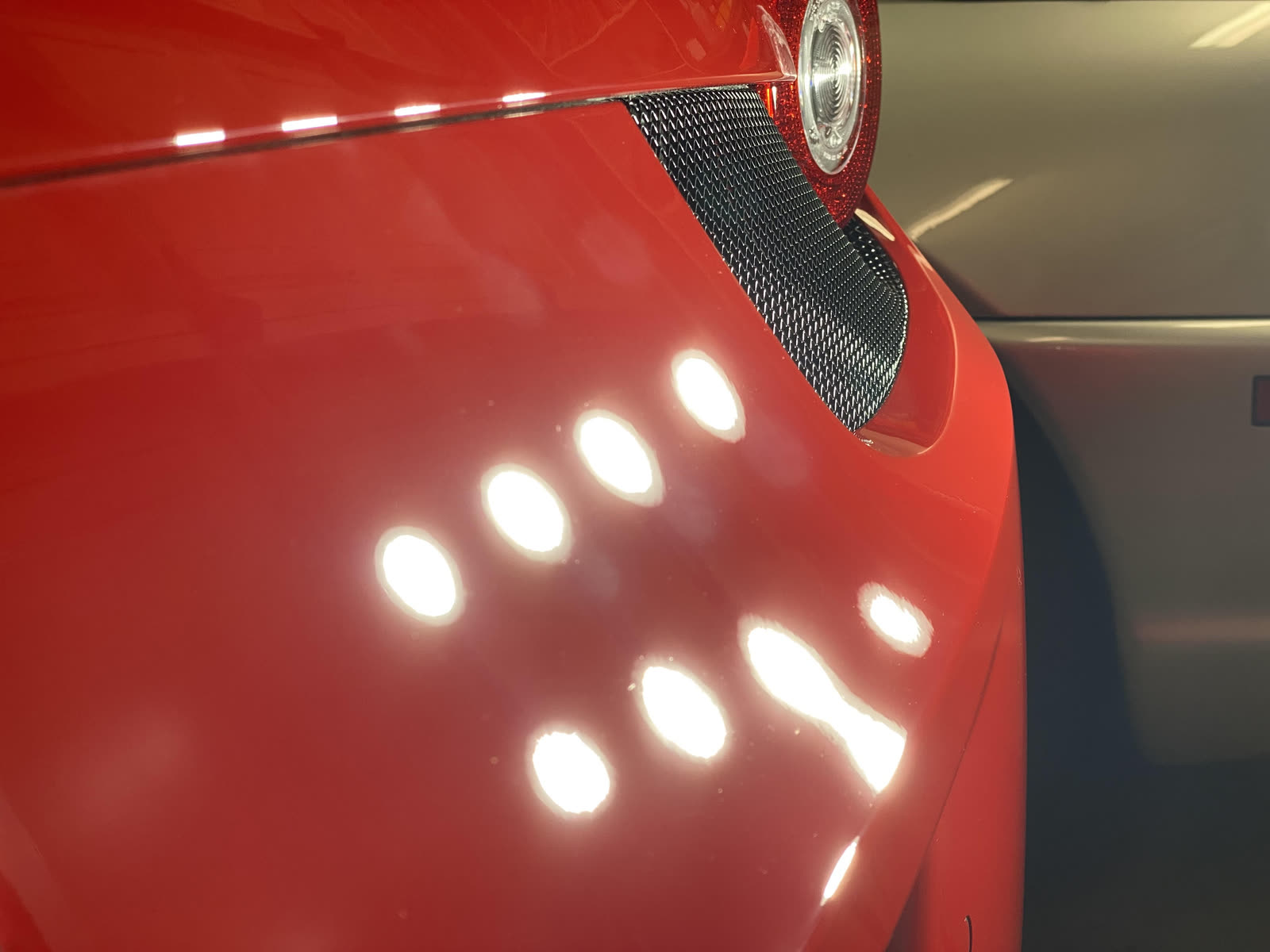 Ferrari 458 before paint correction